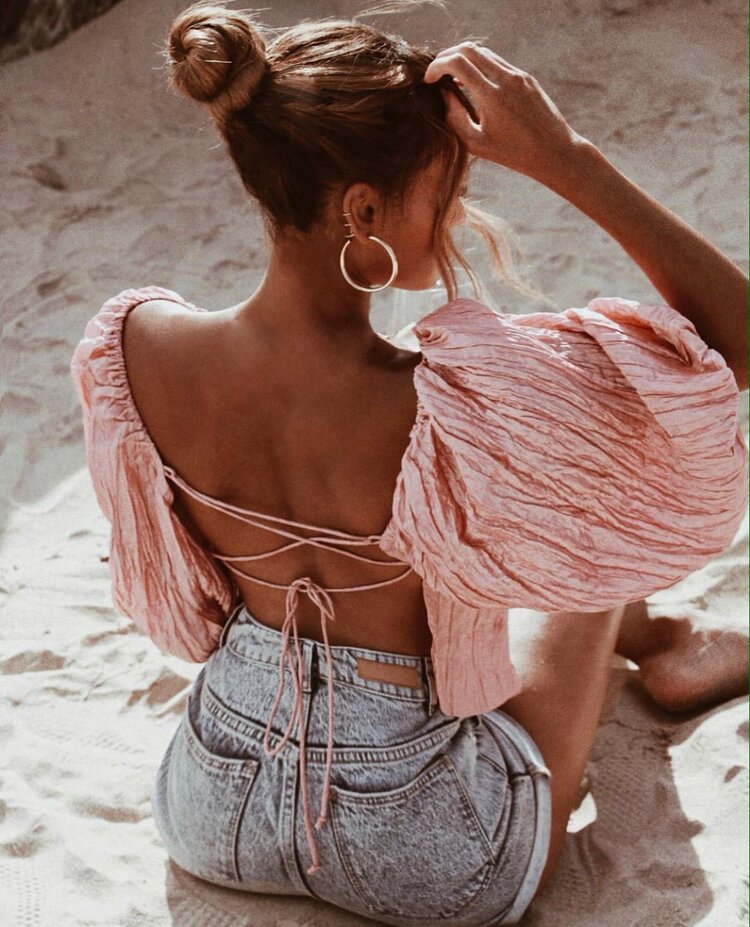 Lauren Amanda in our Statement Hoops