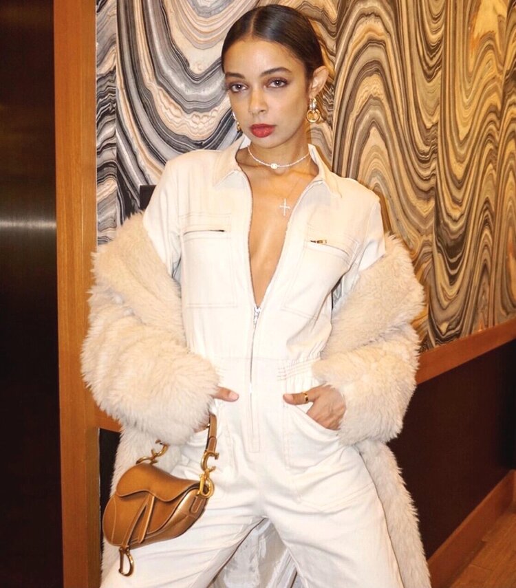 Marisa Bryant in our Yellow Brilliant Choker