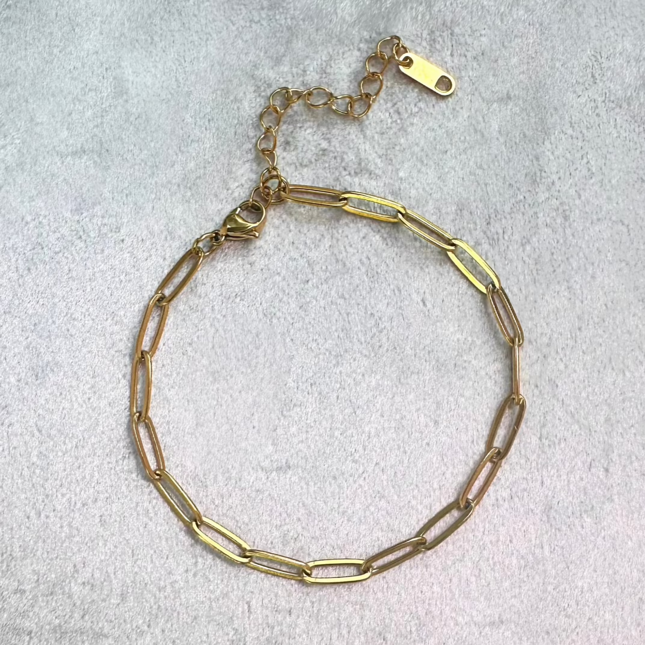 Paperclip Chain Bracelet