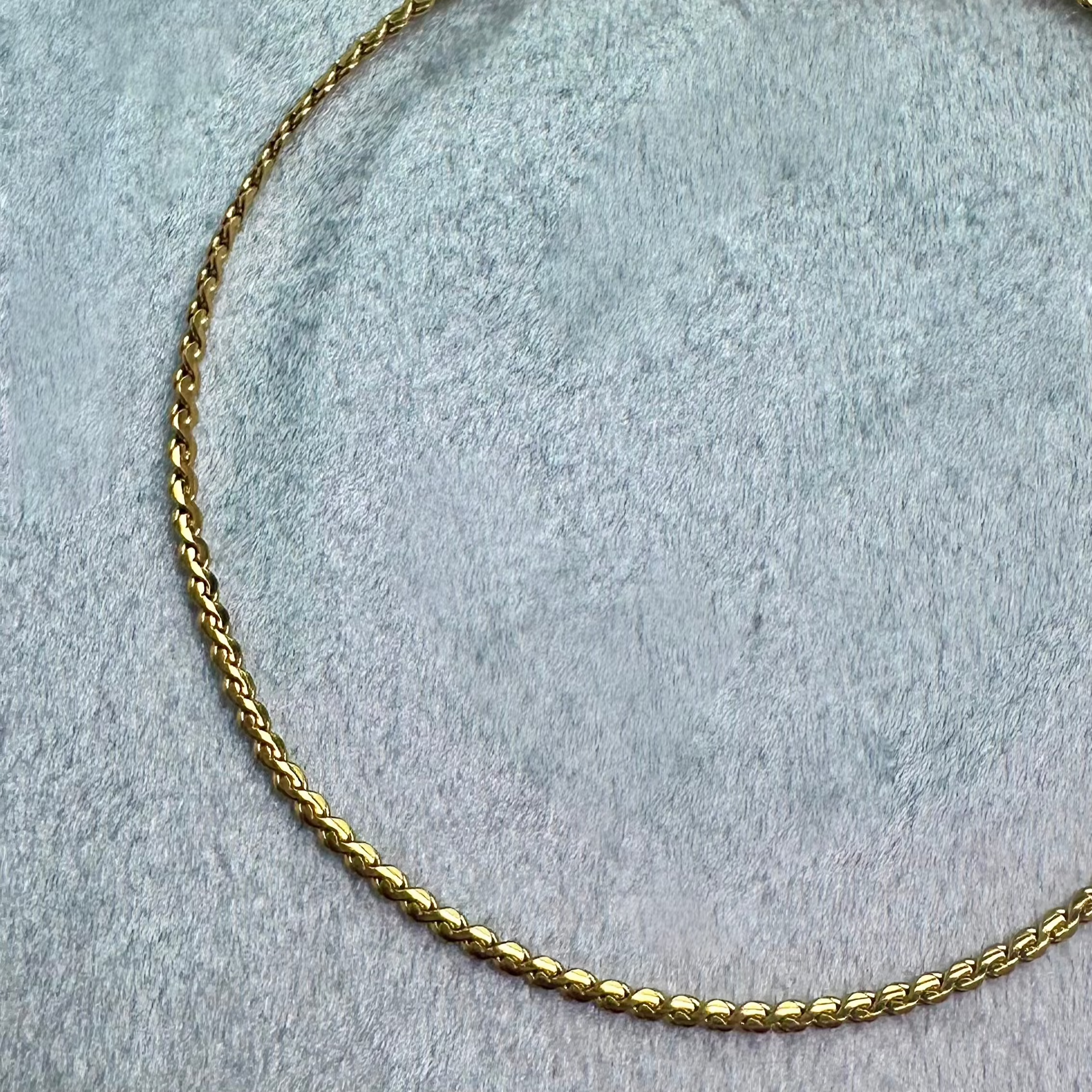 Vintage Flat Chain Bracelet