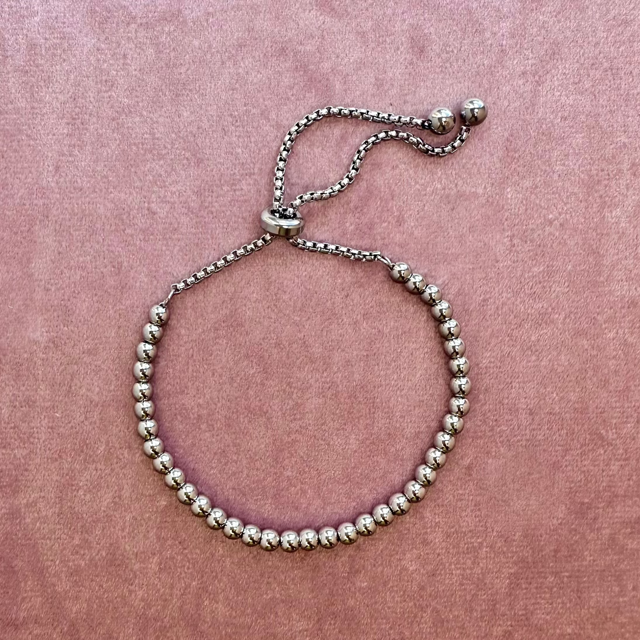 Beaded Bolo Bracelet