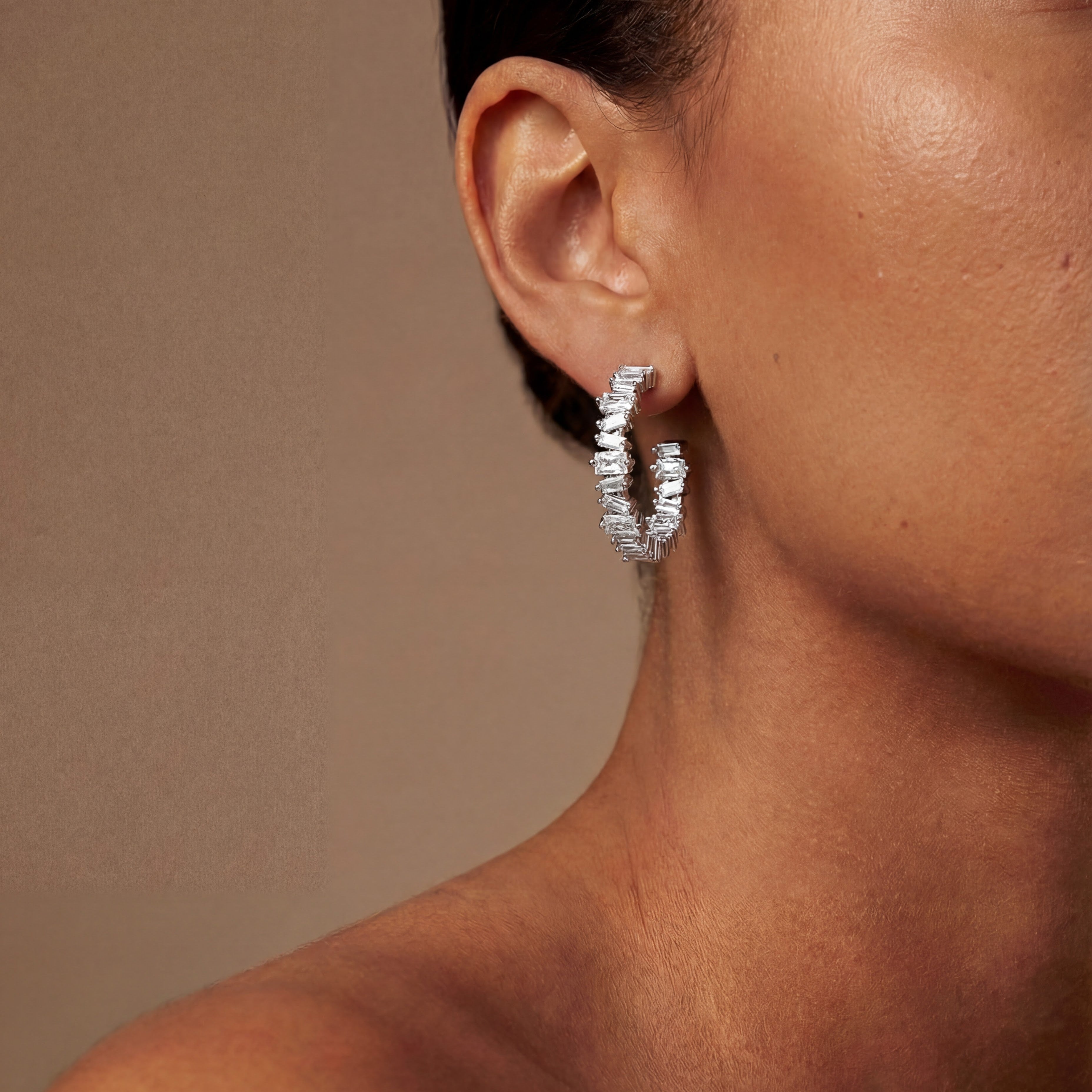 The Clarity Hoop Earrings