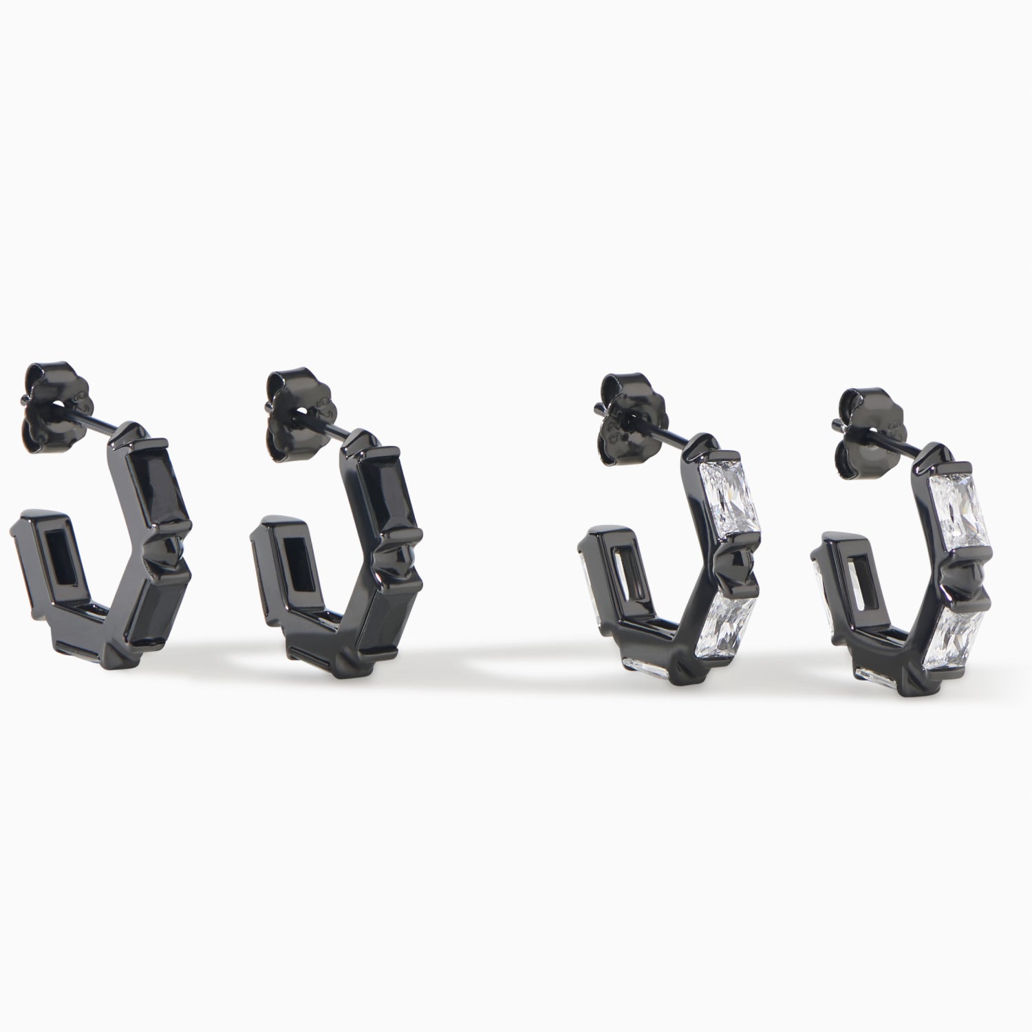 The Claire Hoop Earrings - Huggie