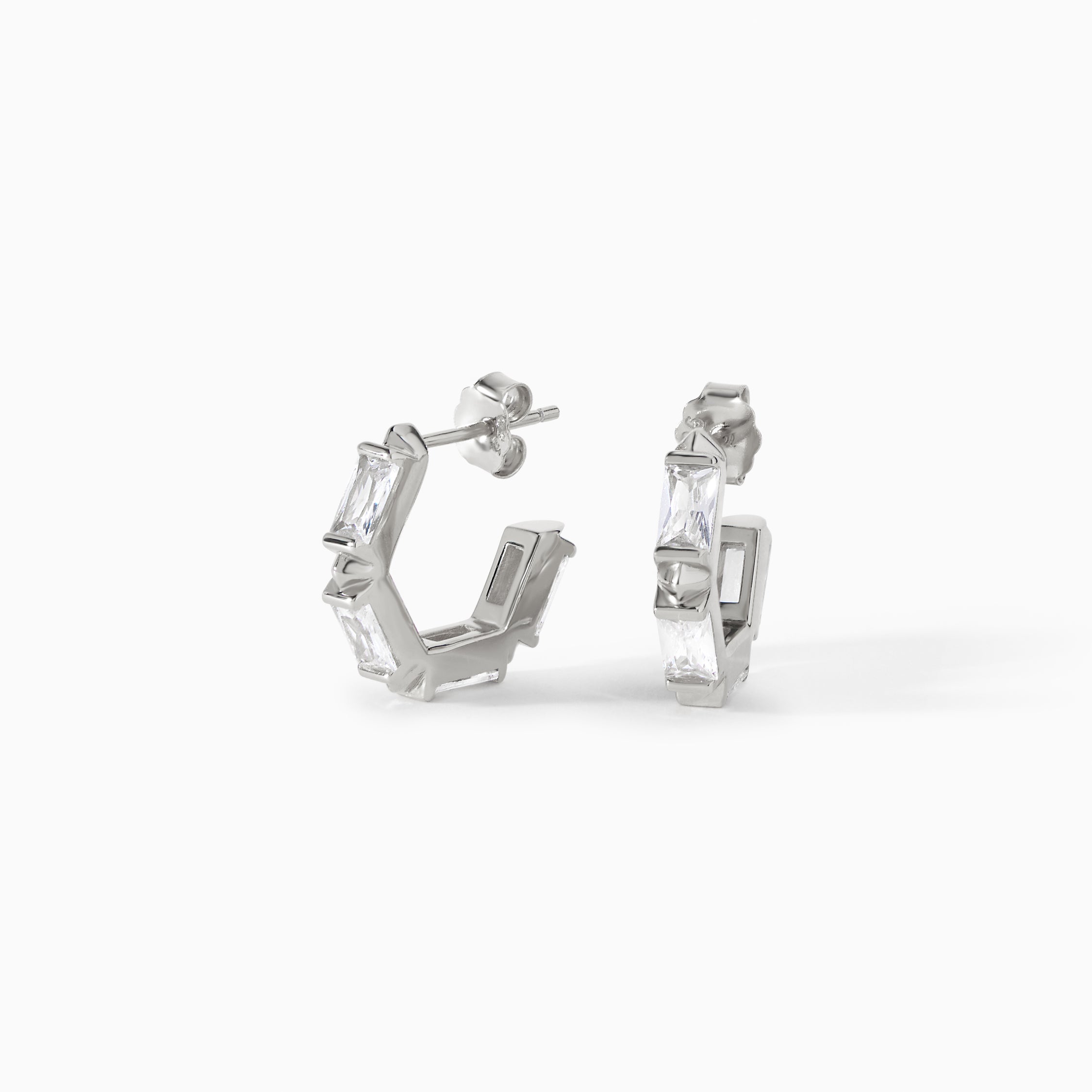 The Claire Hoop Earrings - Huggie