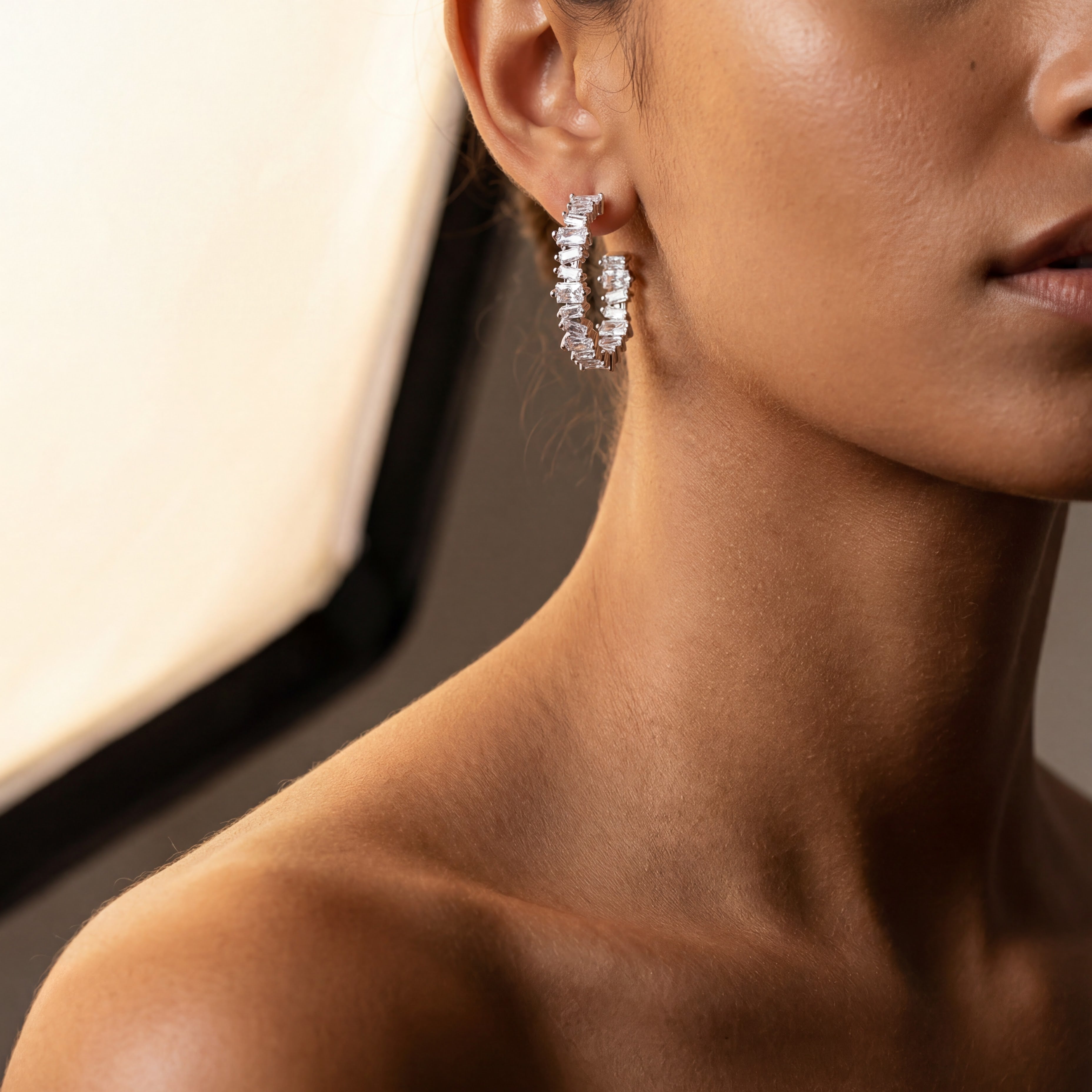 The Clarity Hoop Earrings